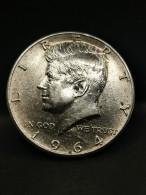 HALF DOLLAR KENNEDY ARGENT 1964 PHILADELPHIE USA / SILVER (REF: 1/8) - 1964-…: Kennedy
