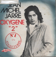 Disque 45 Tours Jean-michel Jarre Oxygène 2 1977 - Disco & Pop
