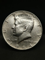 HALF DOLLAR KENNEDY ARGENT 1964 PHILADELPHIE USA / SILVER (REF: 6/8) - 1964-…: Kennedy