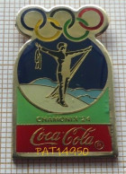 PAT14950 COCA COLA  JO CHAMONIX 24 1924  En Version EPOXY PREMIER TAIWAN - Coca-Cola