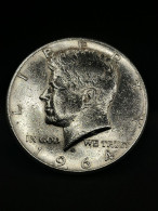 HALF DOLLAR KENNEDY ARGENT 1964 PHILADELPHIE USA / SILVER (REF: 8/8) - 1964-…: Kennedy