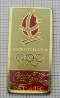 PAT14950 COCA COLA  JO ALBERTVILLE 92 1992 En Version EPOXY PREMIER TAIWAN - Coca-Cola