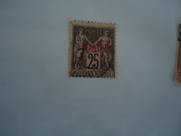 FRANCE  LEVANT   USED     STAMPS OVEPRINT PIASTRE - Gebruikt