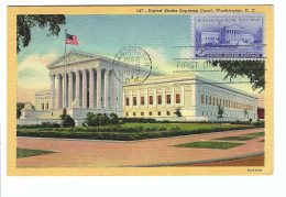 FDC  147 - United States Supreme Court , Washington D C     AUG 2 1950 - Usados