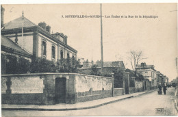 Sotteville Les Rouen ,les écoles Et La Rue De La République ( école Michelet ,filles ) - Sotteville Les Rouen