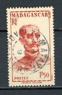 MADAGASCAR (RF) - POUR ÉTUDE D'OBL.: - N° Yt 308 Obli. CàD  Diam. 24 Cercle Int. Perlé  “TAMATAVE” De 1949 - Used Stamps