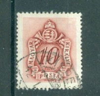 HONGRIE - TIMBRES-TAXE N°134 Oblitéré. - Segnatasse