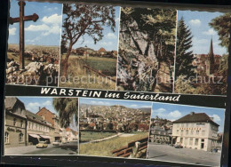 41591585 Warstein Ortsansichten Kreuz Wanderweg Sparkasse Warstein - Warstein