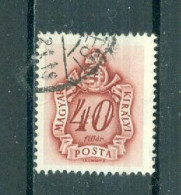 HONGRIE - TIMBRES-TAXE N°138 Oblitéré. - Segnatasse