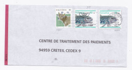 ENVELOPPE D'YPERDON LES BAINS POUR CRETEIL DU 02/12/1996 ANIMAUX - Lettres & Documents
