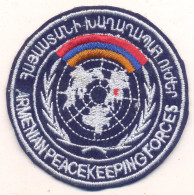 Insigne.Badge.Chevron.Armenia.Peacekeeping Forces. - Ecussons Tissu