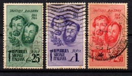 1944 - Italia - Repubblica Sociale 512/14 Fratelli Bandiera  ------ - Usados