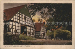 41591195 Werne Unna Bauernhaus Muensterland Serie III/3 Alt Westfaelische Bauern - Werne