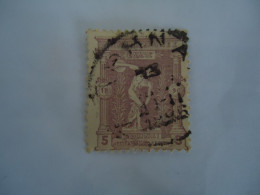 GREECE USED STAMPS OLYMPIC GAMES 1906  POSTMARK ΑΘΗΝΑΙ 1896 - Gebruikt