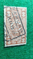 BELÇİKA-   DEMİRYOLU PAKET  POSTASI --1915-22-   6 FR.   DAMGALI - Used