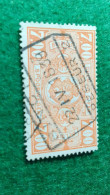 BELÇİKA-   DEMİRYOLU PAKET  POSTASI --1915-22-   6 FR.   DAMGALI - Used