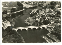 EN AVION SUR DOLE NOUVEAU PONT SUR LE DOUBS USINE A GAZ - Dole