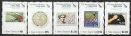 NOUVELLE ZELANDE - N°2163/7 ** (2005) 150e Anniversaire Des Premiers Timbres-poste Néo-zélandais - Neufs