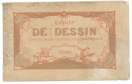 Delcampe - Cahiers De Dessins ... , Morrocq édit. Paris - Dessin De Lussan En Fin De Cahier - Dessins