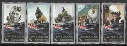 NOUVELLE ZELANDE - N°2449/53 ** (2008) Sir Edmond Percival Hillary - Unused Stamps