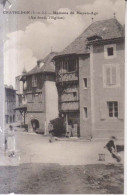 Chateldon Maisons Du Moyen Age  Carte Postale Animee - Chateldon