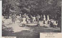 GENTILLY (94) - Colonie Scolaire Municipale - Jeux Dans Le Parc - état Correct - Gentilly