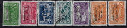 Albania 1925 Mi 111 - 117  Used , Cancelled, Obl. - Albanie