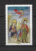 ANDORRE FR ,  No 665 , NEUF , ** , SANS CHARNIERE, TTB . - Unused Stamps