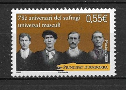 ANDORRE FR ,  No 662 , NEUF , ** , SANS CHARNIERE, TTB . - Nuevos