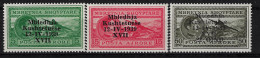 Albania Mi 295 - 297 Airmail  1939 MNH/** Sans Charniere. Postfrisch - Albania