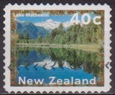 Lake Matheson - NOUVELLE ZELANDE - Paysages - N° 1463a - 1996 - Used Stamps