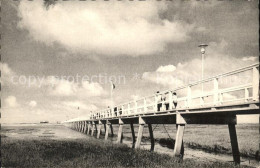 41590063 St Peter-Ording Seebruecke Mit Sandbank Sankt Peter-Ording - St. Peter-Ording