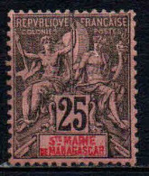 Sainte Marie De Madagascar  - 1894  - Type Sage   - N° 8 - Neuf * - MLH - Ungebraucht