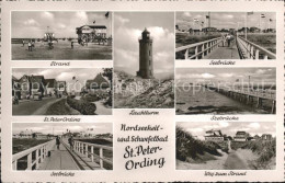 41589955 St Peter-Ording Seebruecke Weg Strand  Sankt Peter-Ording - St. Peter-Ording