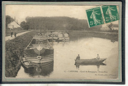 CPA (89) LAROCHE - Mots Clés: Canal De Bourgogne, Chemin De Halage, écluse, Péniche, Port - 1910 - Laroche Saint Cydroine