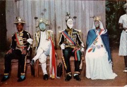 S. TOMÉ E PRINCIPE - Figurantes Do TCHILOLI, Tradicional Representação Popular - Sao Tome Et Principe