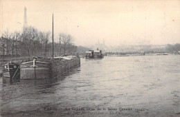 FRANCE - Paris - La Grande Crue De La Seine - Le Pont Des Invalides - Carte Postale Ancienne - El Sena Y Sus Bordes