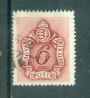 HONGRIE - TIMBRES-TAXE N°142 Oblitéré. - Postage Due