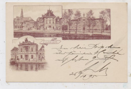 NOORD-HOLLAND - HAARLEM, Lithographie 1895 - Haarlem