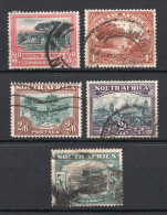 LOT YT 24 25 26 28 29 OBLITERES COTE 60 € - Used Stamps