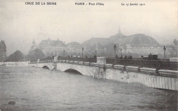 FRANCE - Paris - La Grande Crue De La Seine - Pont D'iéna - 27 Janvier 1910 - Carte Postale Ancienne - Le Anse Della Senna