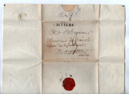 TB 4497 - 1820 - LAC - Lettre Du Parquet De POITIERS à M. ROBIN De SCEVOLE, Député Du Dèpartement à ARGENTON ( Indre ) - 1801-1848: Precursors XIX