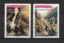 ANDORRE FR ,  Nos 646/647 , NEUFS , ** , SANS CHARNIERE, TTB . - Unused Stamps