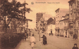 BELGIQUE - Blankenberge - Rampe Et Rue Léopold - Carte Postale Ancienne - Blankenberge