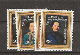 1986 MNH Hong Kong, Mi 495-98 Postfris** - Ungebraucht