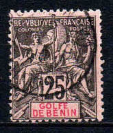 Bénin -1893 - Type Sage - N° 27  - Oblitéré - Used - Used Stamps