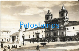 221884 EQUATOR QUITO CHURCH SAN FRANCISCO POSTAL POSTCARD - Ecuador