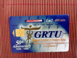 Phonecard GRTU Used  Rare - Malte