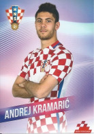 Trading Cards KK000450 - Football Soccer Hrvatska Croatia 10.5cm X 13cm: ANDREJ KRAMARIC - Trading Cards