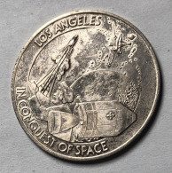 Jeton Token Etats-Unis - Los Angeles Bicentennial - Birthday Dollar - Conquest Of Space - - Otros & Sin Clasificación